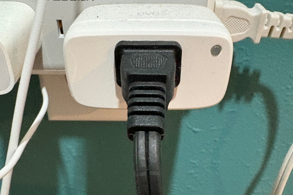 Eve Power plugged into wall