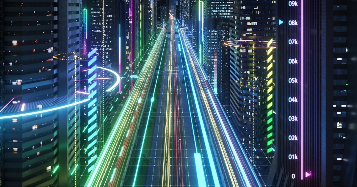 Image representing fast computer networks