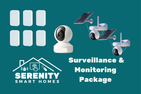 Serenity Smart Homes privacy-first home surveillance system with local storage